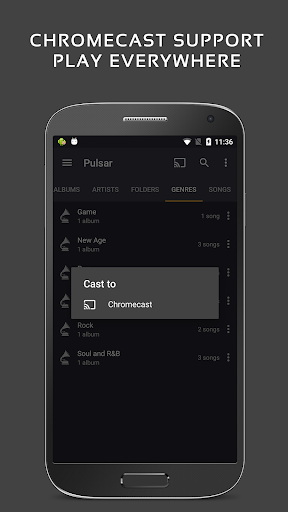 Pulsar Music Player Pro screenshot 1