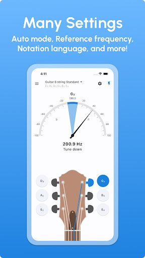 Guitar Tuner - LikeTones screenshot 10