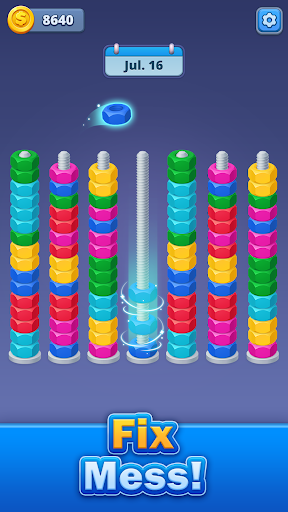 Nuts Factory: Nut Sort Puzzle screenshot 3