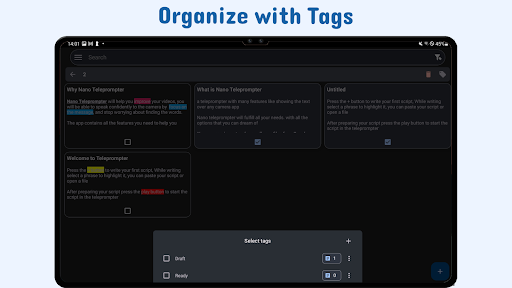 Nano Teleprompter screenshot 4