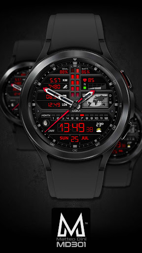 MD301 Hybrid watch face screenshot 9