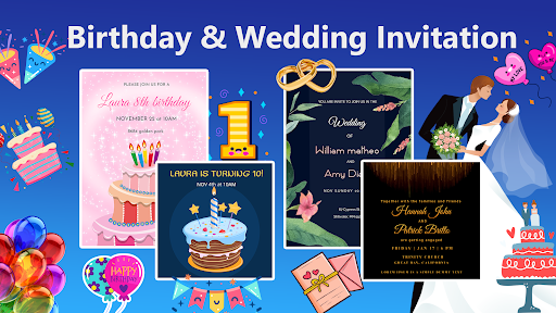 Invitation card Maker, Design screenshot 11