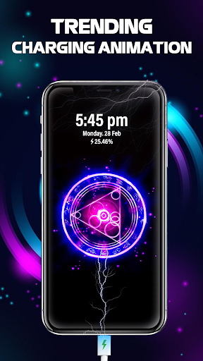 Set Battery Charging Animation screenshot 2
