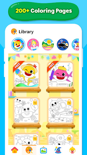 Baby Shark Coloring Book: Kids screenshot 8