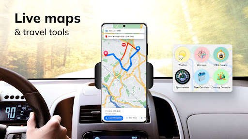 GPS Maps Voice Navigation App screenshot 22