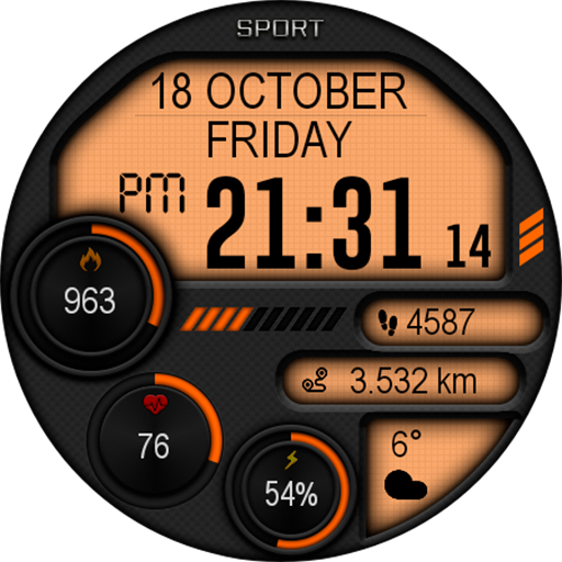 Digital Iwasa Watch Face screenshot 23