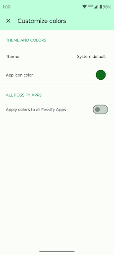 Fossify Thank You screenshot 4