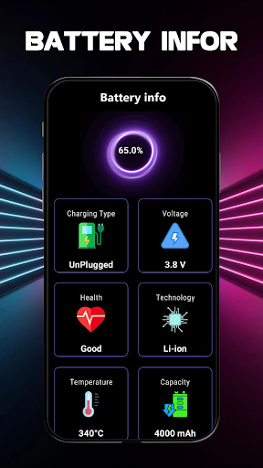 Set Battery Charging Animation screenshot 3