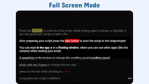 Nano Teleprompter screenshot 7