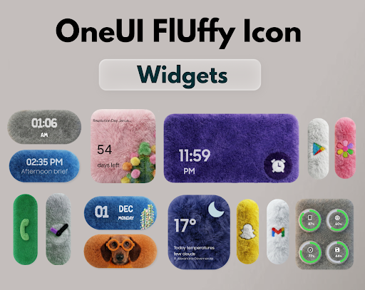 OneUI Fluffy Icons screenshot 9
