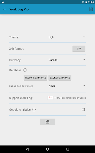 Work Log Pro screenshot 13