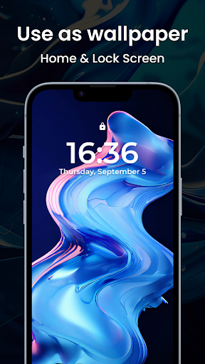 Magic Fluid Live Wallpapers 5D screenshot 2