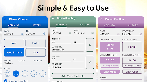 Breastfeeding & Baby Tracker screenshot 3