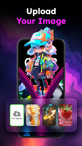 Zipper Lock Wallpapers Screen screenshot 20