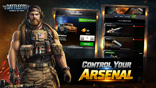BattleCry: World War Game RPG screenshot 15