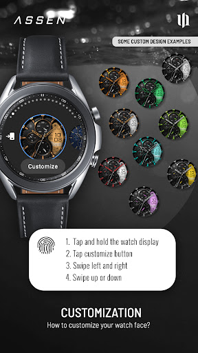 S4U Assen - Hybrid watch face screenshot 13