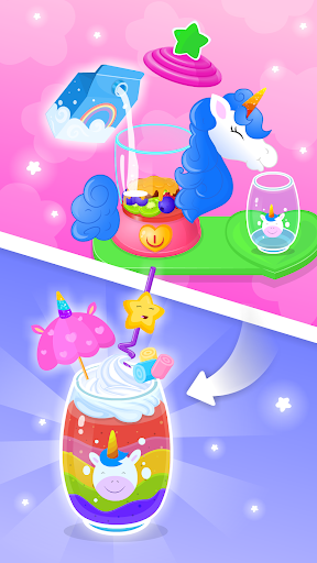 Unicorn Cake Cooking Games 2-6 screenshot 24
