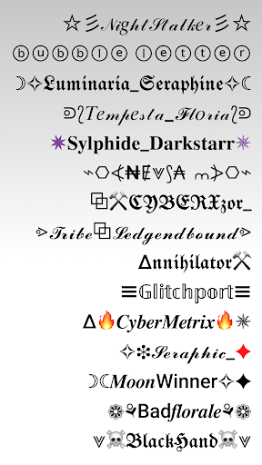 ArtFonts: Stylish Text screenshot 4