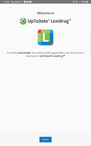 Uptodate Lexidrug screenshot 3