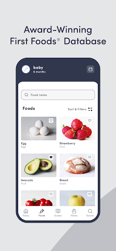 Solid Starts: Baby Food App screenshot 1
