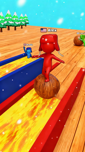 Snow Race 3D™: Fun Racing screenshot 13