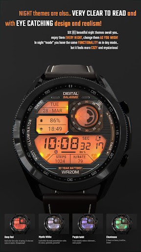 ILLUMINATOR Digital Watch face screenshot 1
