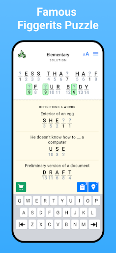 Figgerits - Word Puzzle Game screenshot 1