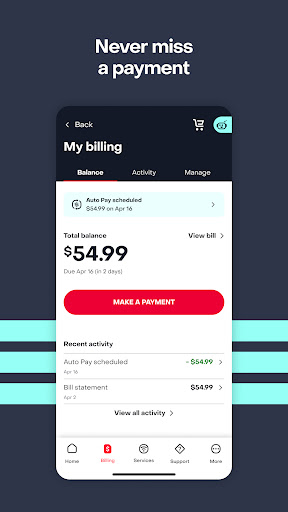 MyFrontier screenshot 10