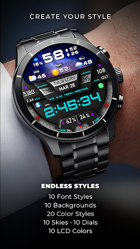 PER27 Digital Watch Face screenshot 11