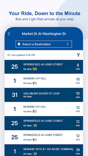 NJ TRANSIT Mobile App screenshot 7