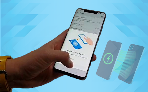Wireless charge Phone to Phone screenshot 3
