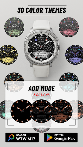 WTW M17 Hybrid Watch Face screenshot 5