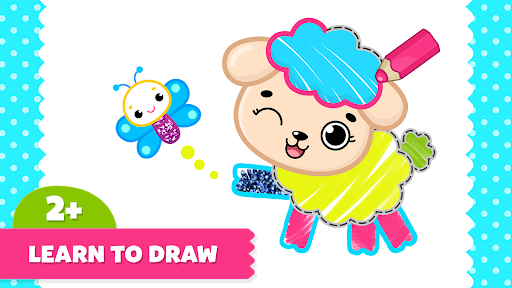 Coloring for Kids: Drawing 2-6 screenshot 15