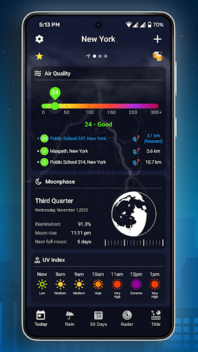 9Weather: Weather forecast screenshot 4