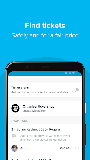 TicketSwap - Buy, Sell Tickets screenshot 1