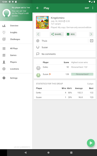 Board Game Stats screenshot 10