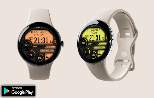 Digital Iwasa Watch Face screenshot 8