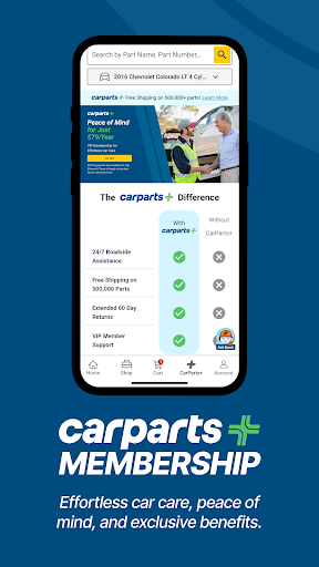 CarParts.com screenshot 2