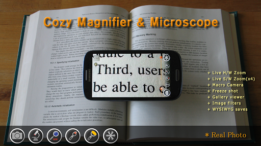 Magnifier & Microscope+ [Cozy] screenshot 2