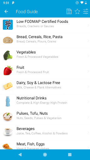 Monash University FODMAP diet screenshot 8