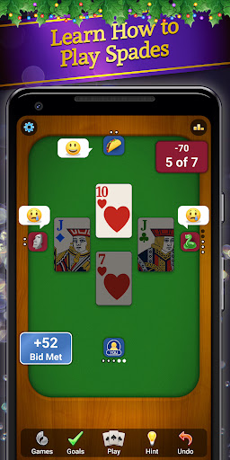 Spades: Classic Card Games screenshot 2
