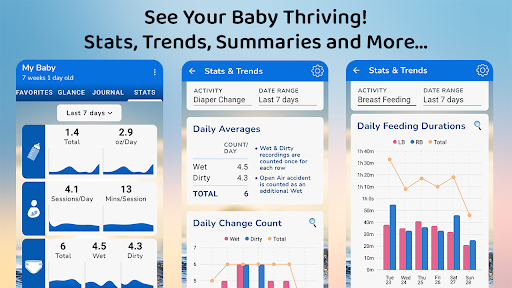 Breastfeeding & Baby Tracker screenshot 1
