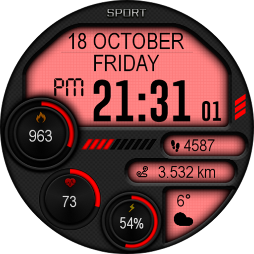 Digital Iwasa Watch Face screenshot 21