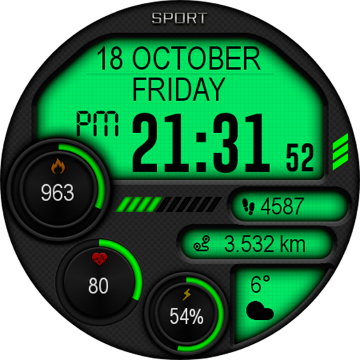 Digital Iwasa Watch Face screenshot 18