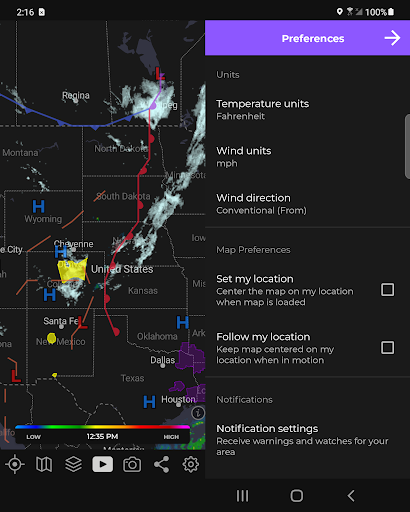 MyRadar Weather Radar Pro screenshot 5
