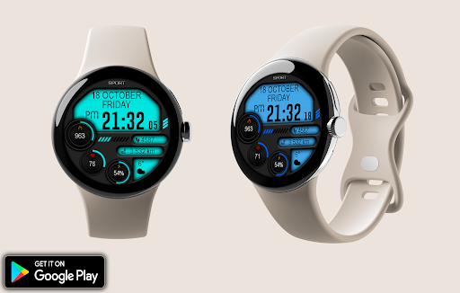 Digital Iwasa Watch Face screenshot 1