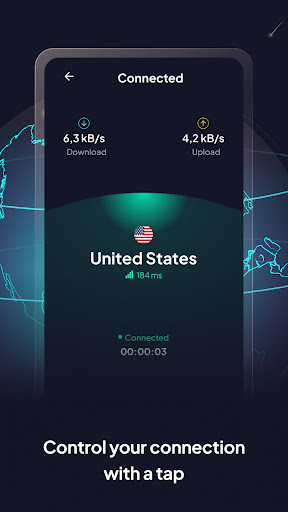 HyperFast VPN-Private Internet screenshot 2