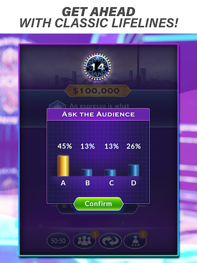 Official Millionaire Game screenshot 1