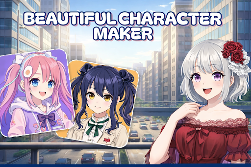 Anime Avatar: Cute OC screenshot 2