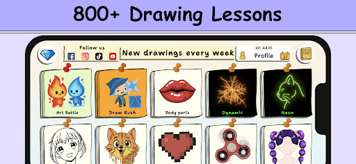 ArtLoop: Learn how to draw screenshot 5